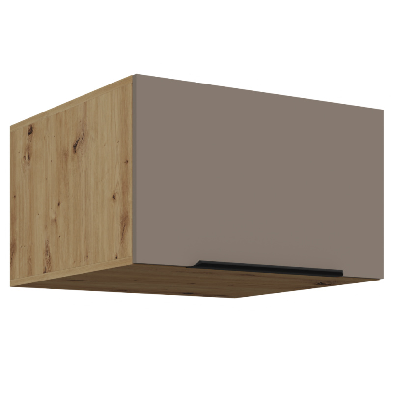 Horní skříňka, sandgrau/dub artisan, FRISBO 60 NAGU-36 1F