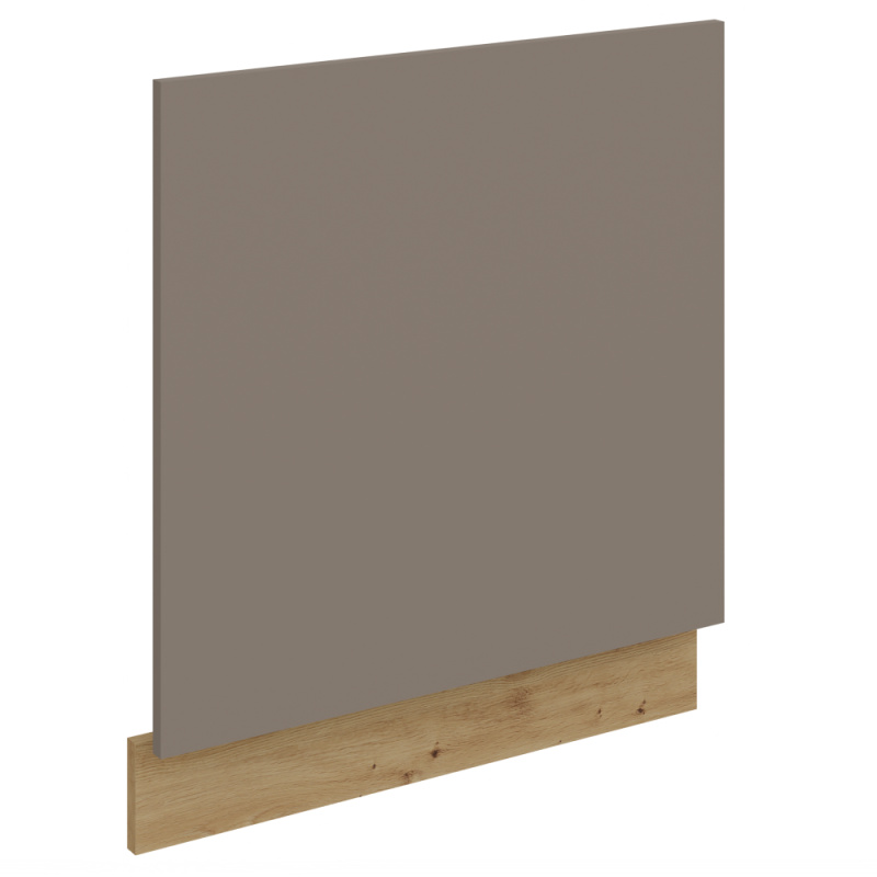 Dvířka na myčku nádobí, sandgrau/dub artisan, FRISBO ZM 570x596