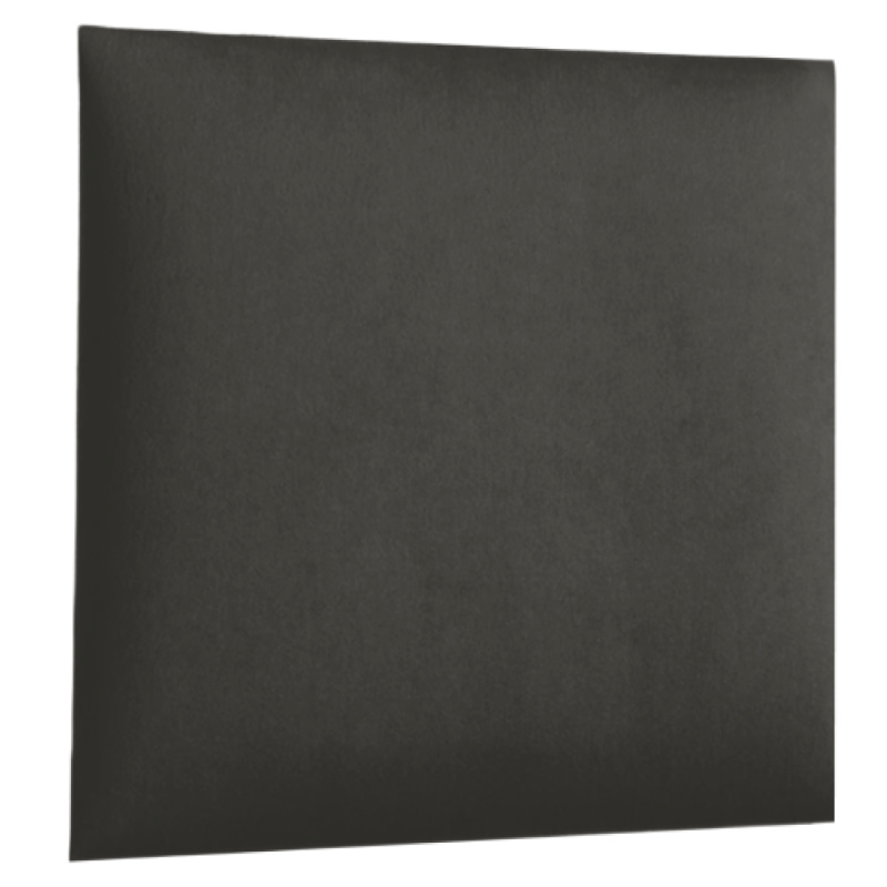Čalouněný nástěnný panel, šedá, 40x40 cm, SEGY