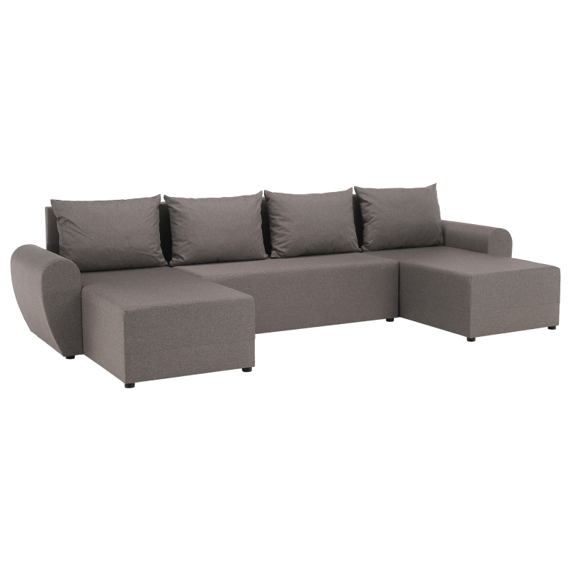 Univerzální sedací souprava, šedobéžová Taupe, DAKAR NEW U RP1, rozbalené zboží