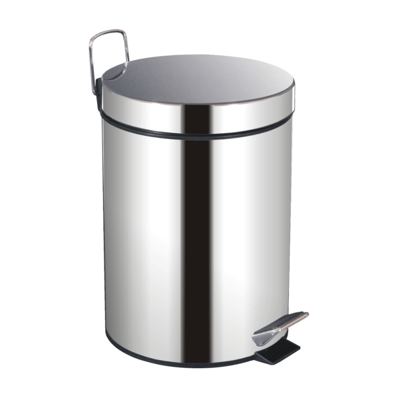 Odpadkový koš, nerezavějící ocel, 30 L, DUST P4, poškozené zboží