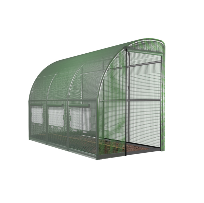 Fóliovník, zelená, 1,5x4x2 m, FELKO NEW TYP 5 R1, rozbalené zboží