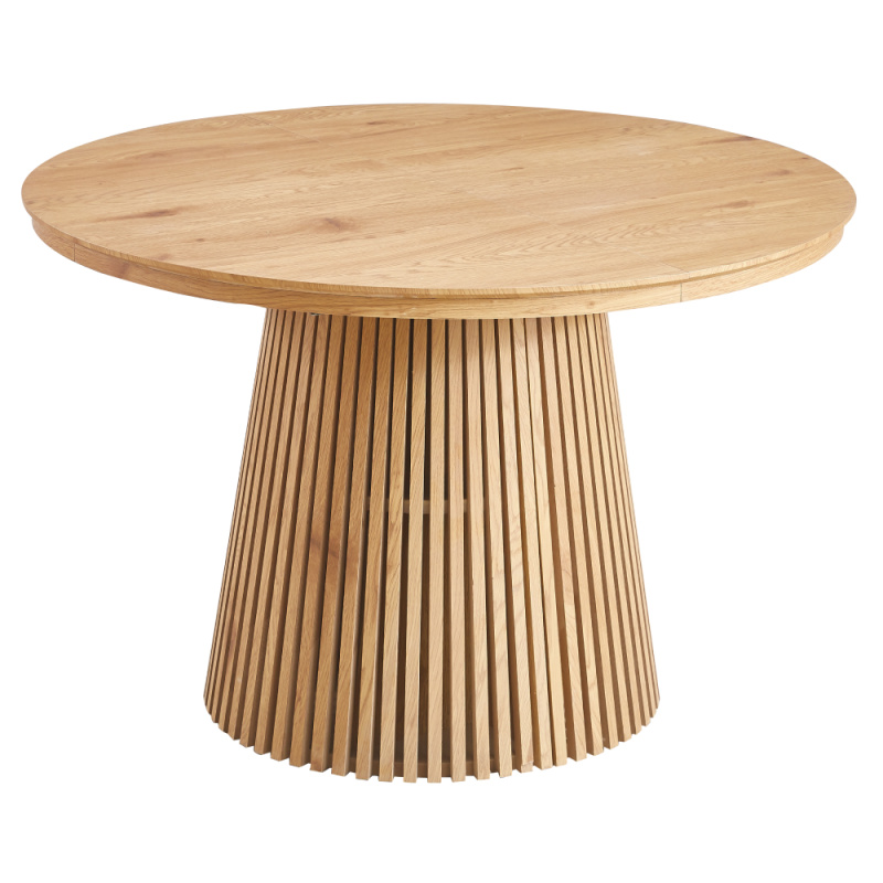 Jídelní stůl, rozkládací, dub, 120-200x75 cm, ZEKEN TYP 1 P2, poškozené zboží