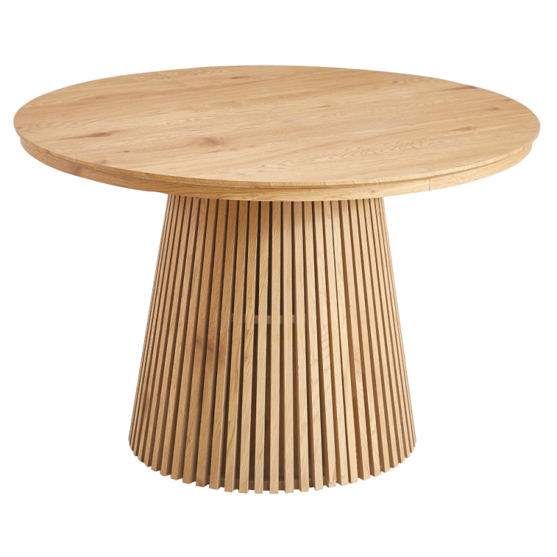 Jídelní stůl, rozkládací, dub, 120-200x75 cm, ZEKEN TYP 1 P3, poškozené zboží