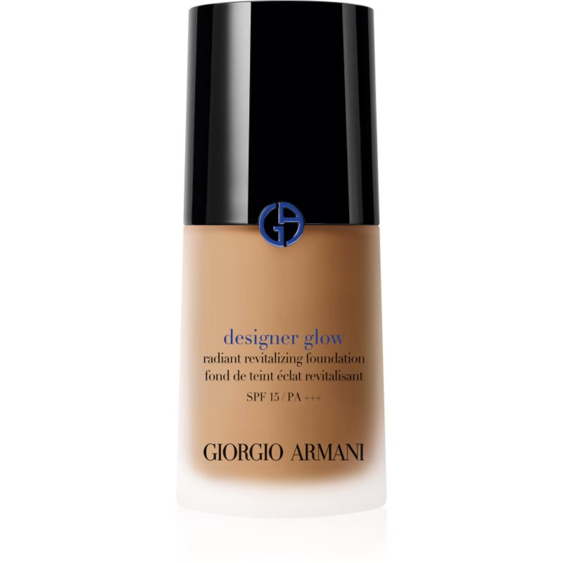 Armani Designer Glow Foundation omlazující a rozjasňující make-up SPF 15 odstín 7 30 ml
