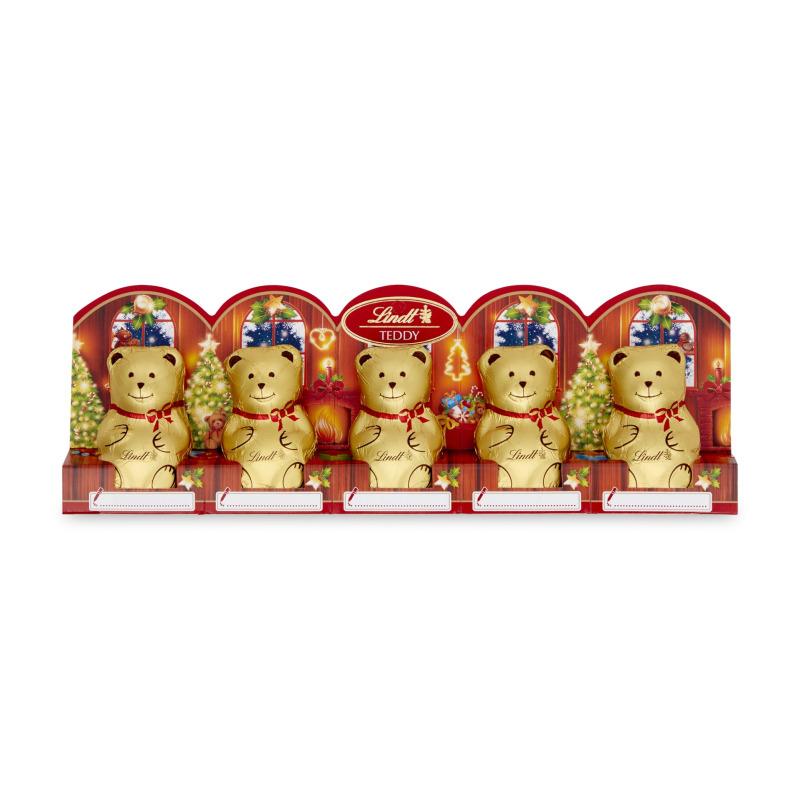 Lindt Vánoční mini medvídci