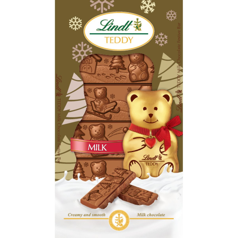 Lindt Teddy Milk Tablet 120 g