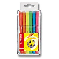 Stabilo Flash - zvýrazňovač - 6 barev