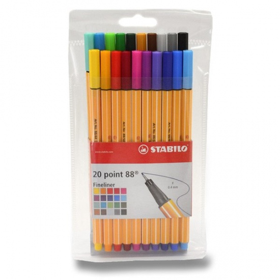 Liner Point 88 pouzdro 20 ks Stabilo