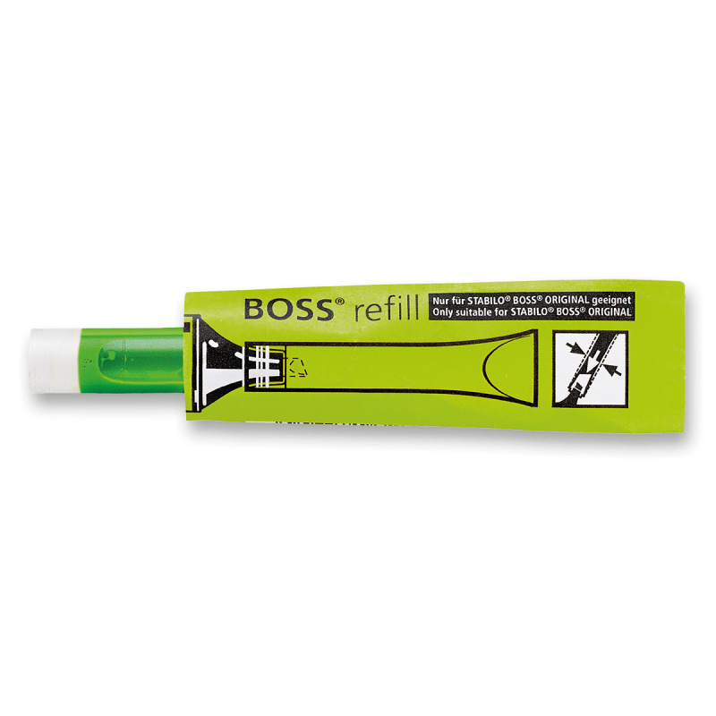 STABILO BOSS ORIGINAL Refill - náhradní náplň pro zvýrazňovač - zelená