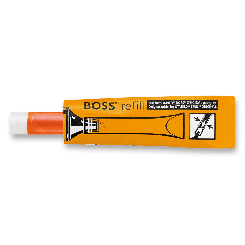 STABILO BOSS ORIGINAL Refill - náhradní náplň pro zvýrazňovač - oranžová