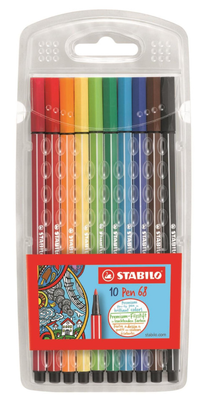 Fixy Pen 68 10 barev Stabilo