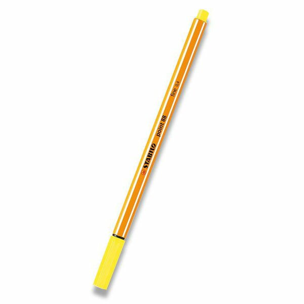 Liner Stabilo Point 88 žlutý, neon