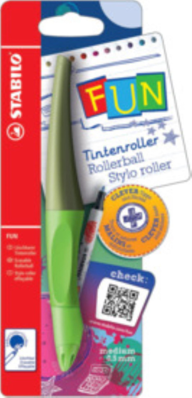 Roller STABILO FUN, 0,5 mm, zelený