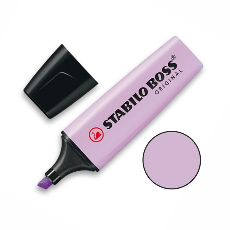 Zvýrazňovač BOSS ORIGINAL Pastel fialová Stabilo
