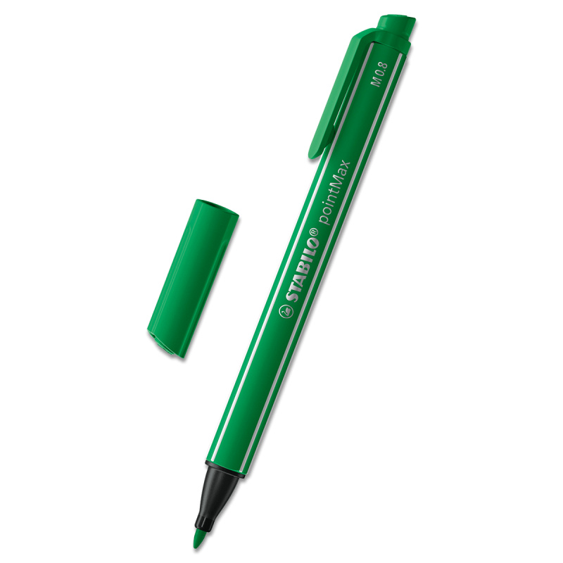 Liner Stabilo PointMax 488, 0,8 mm zelený