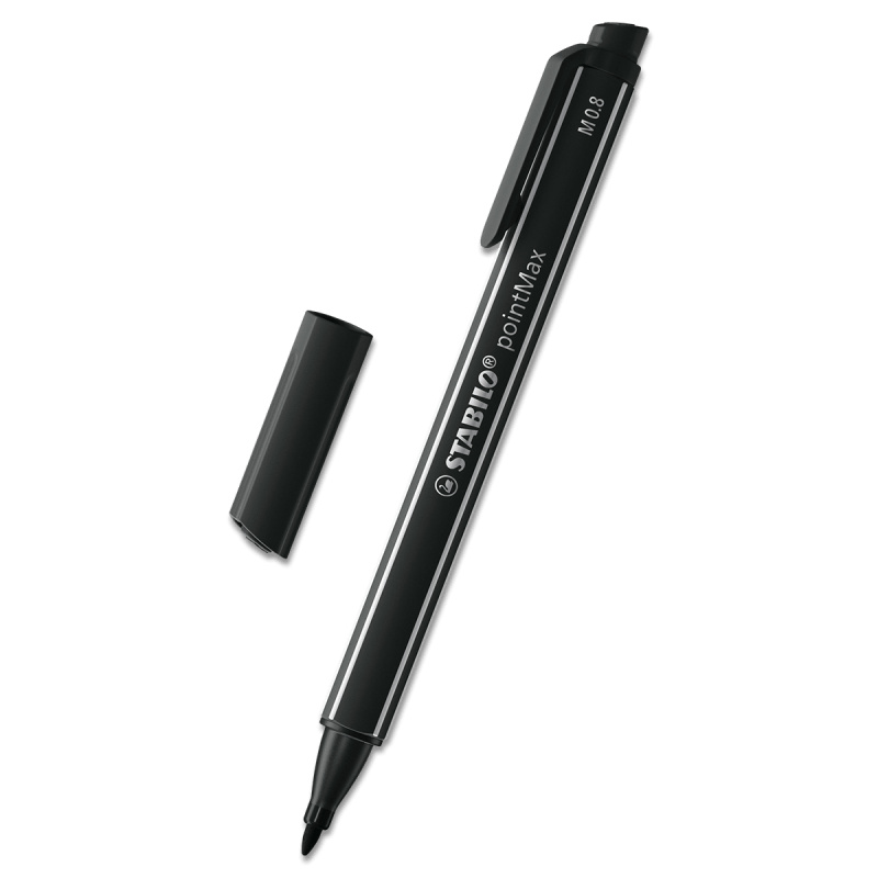 Liner Stabilo PointMax 488, 0,8 mm černý