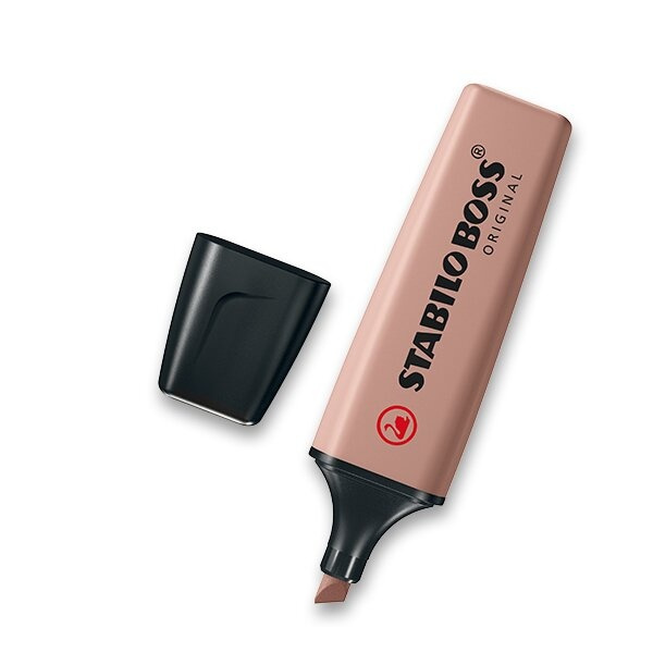 Zvýrazňovač Stabilo Boss Original Nature Colors výběr barev umbra Stabilo
