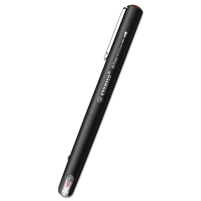 STABILO dr!ver Medium - liner na psaní - červený