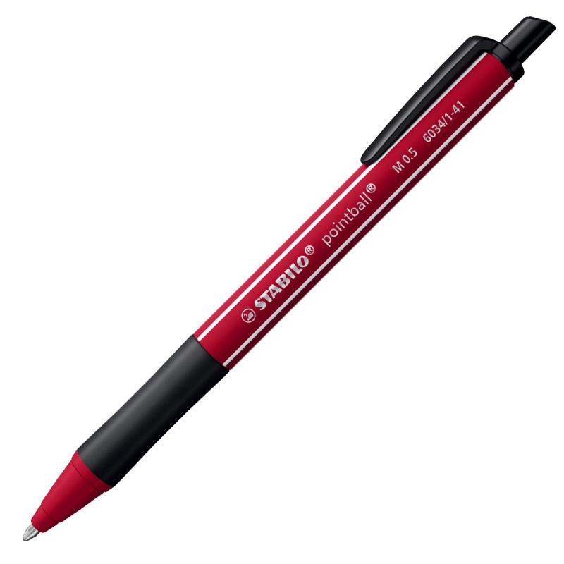 Kuličkové pero STABILO pointball NatureCOLORS - vínová Stabilo