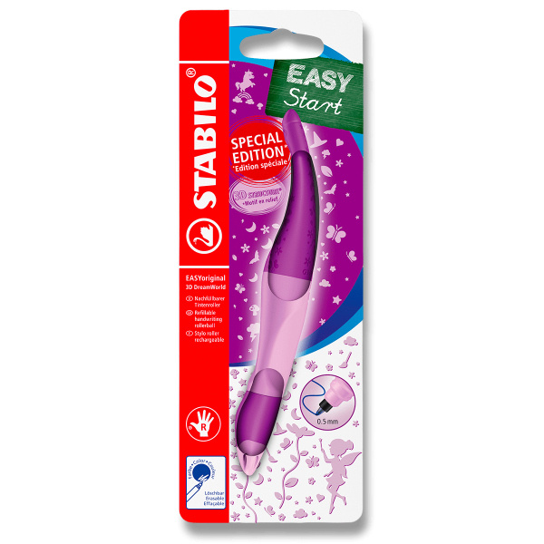 Roller STABILO EASYoriginal 3D DreamWorld - pro praváky, růžový Stabilo
