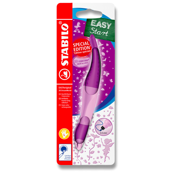 Roller STABILO EASYoriginal 3D DreamWorld - pro leváky, růžový Stabilo