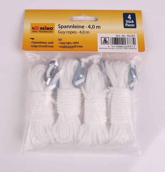 RTENT Stanové lano s napínákem se třemi otvory 4 kusy