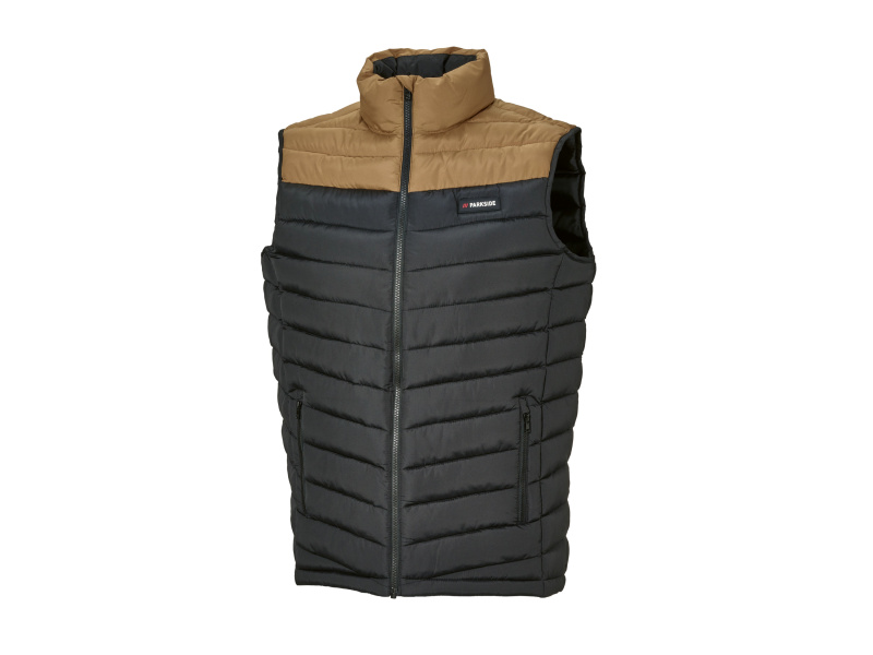 Parkside® Pánská prošívaná vesta (černá, XL (56/58))
