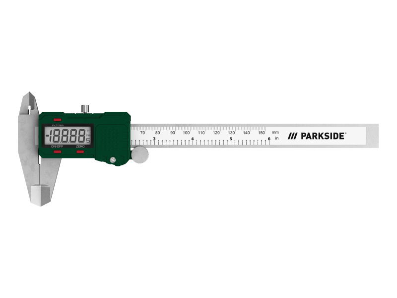 Parkside® Digitální úhloměr / Digitální posuvné měřítko (měřítko)