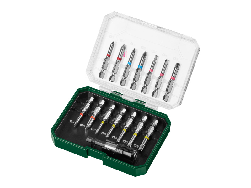 Parkside® Sada bitů PBS 4 A1 (50 mm,15dílná sada)