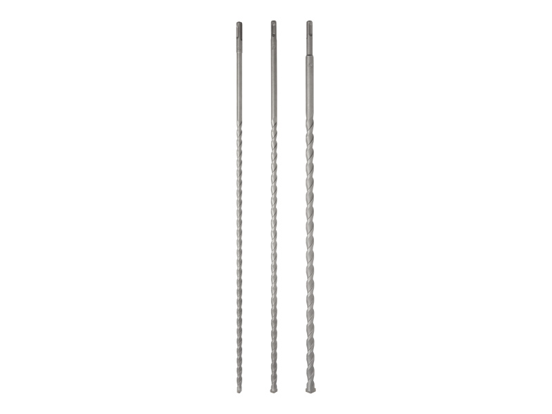 Parkside® Sada spirálových vrtáků / Sada dlouhých sekáčů / Sada vrtáků do betonu (sada vrtáků do betonu, 3dílná)