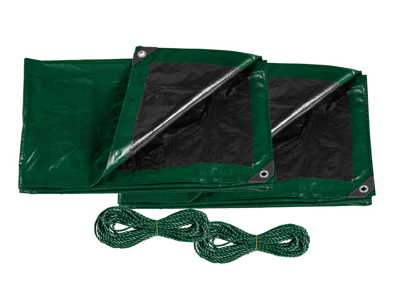 Parkside® Univerzální ochranná plachta, 3 x 4 m / 2 x 3 m, 2dílná sada (2 x 3 m, 2dílná sada)