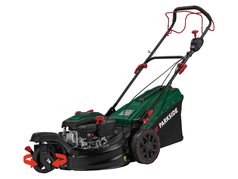 Parkside® Benzínová tříkolová sekačka na trávu Trike Pbrmt 51 A1