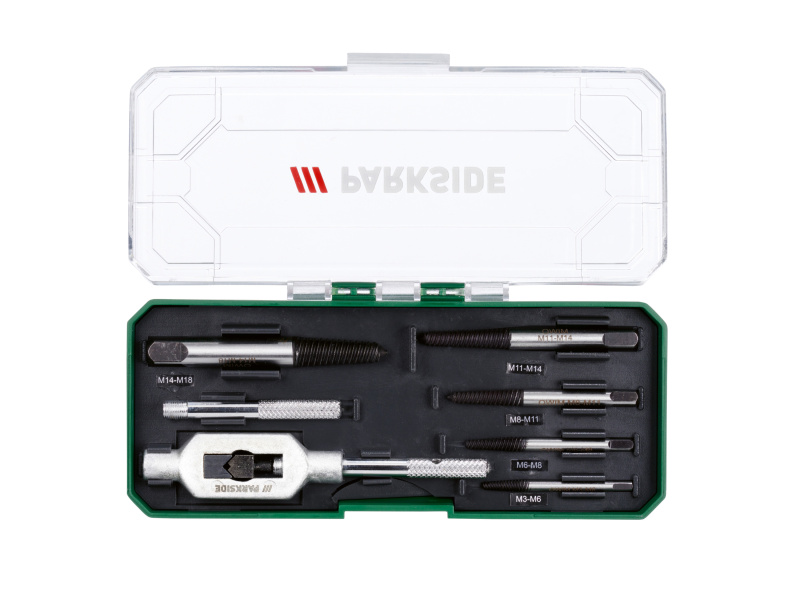 Parkside® Sada rázových utahováků / Sada na vytahování šroubů / matic (sada pro vytahování šroubů)
