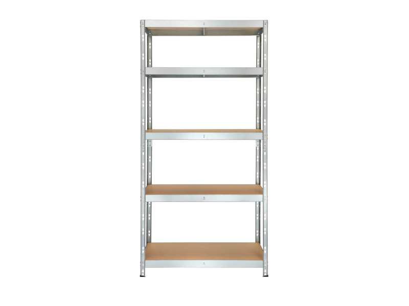 Parkside® Vysokozátěžový regál s 5 policemi Rivet, 180 x 90 x 40 cm