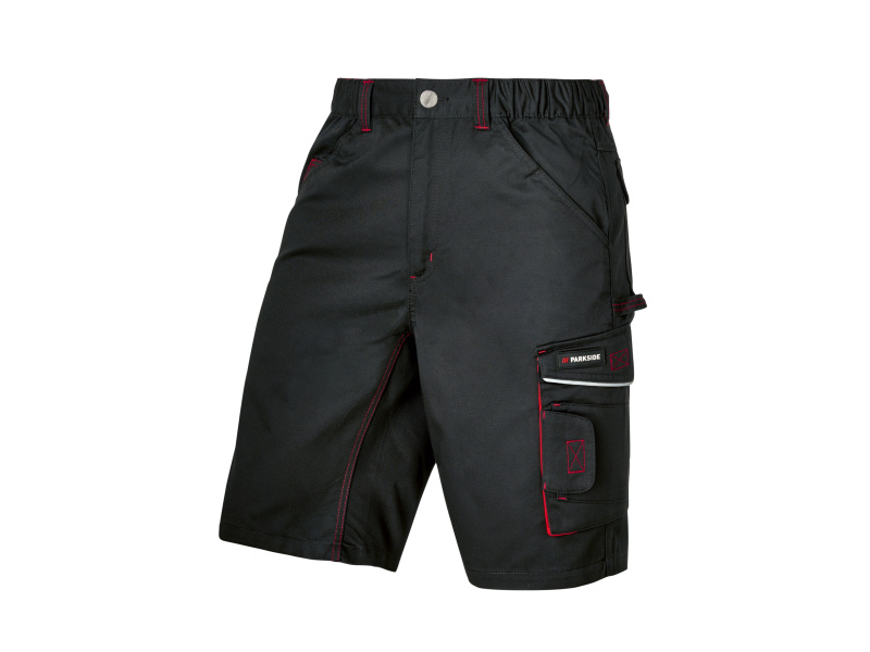 Parkside® Pánské pracovní bermudy (černá, 48)