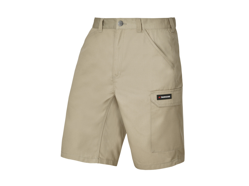 Parkside® Pánské pracovní kraťasy (béžová, 48)