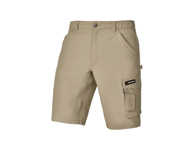 Parkside® Pánské pracovní kraťasy (béžová, 54)