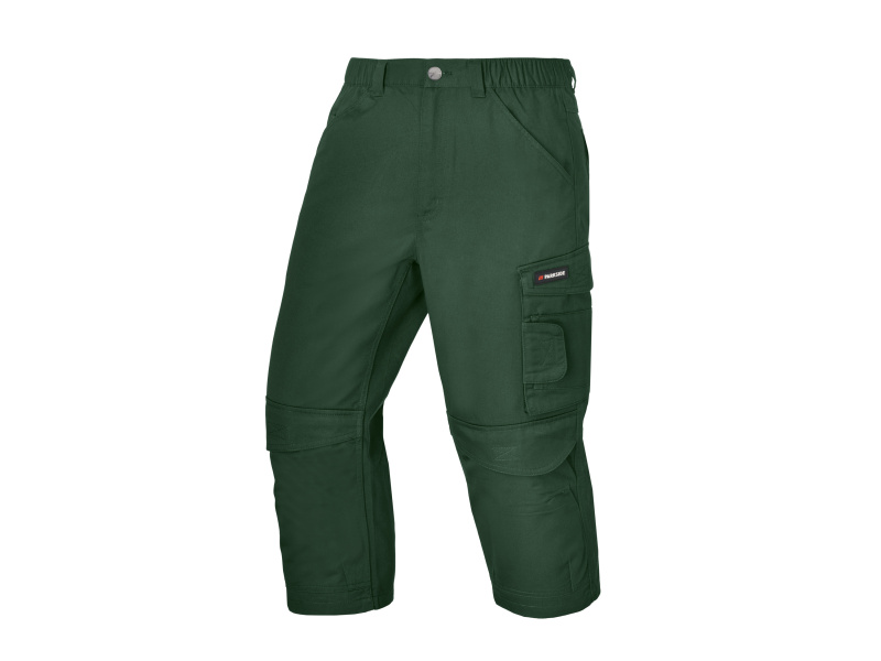 Parkside® Pánské pracovní kalhoty, zkrácená délka (zelená, 46)