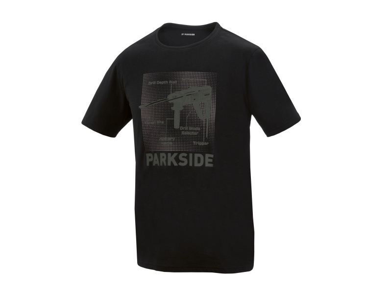 Parkside® Pánské triko s BIO bavlnou (černá, L (52/54))