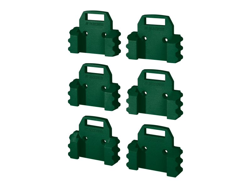 Parkside® Sada nástěnných držáků X 20 V Team (sada jednotlivých držáků, 6dílná)