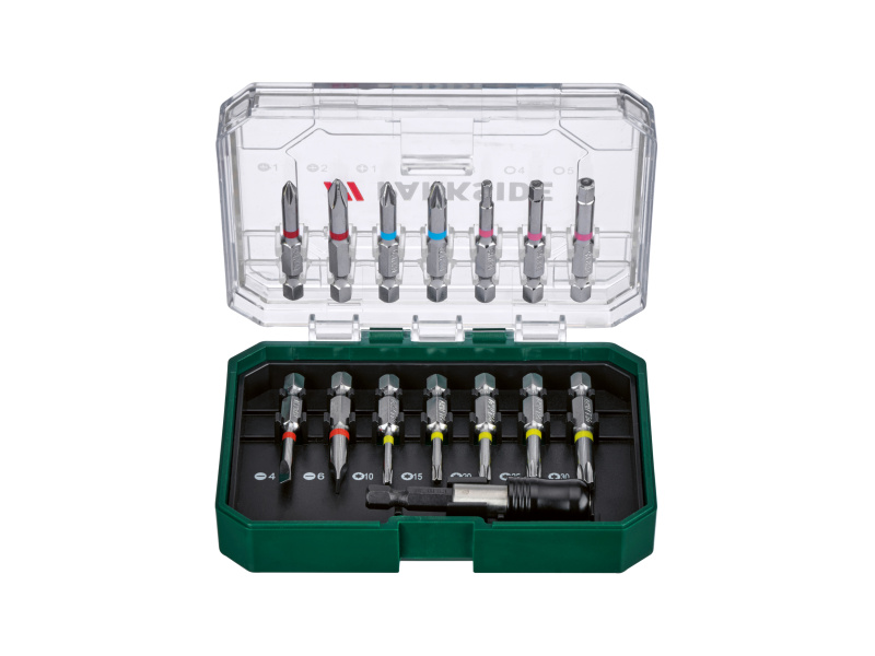 Parkside® Sada bitů PBS 4 (sada bitů 50mm, 15dílná)