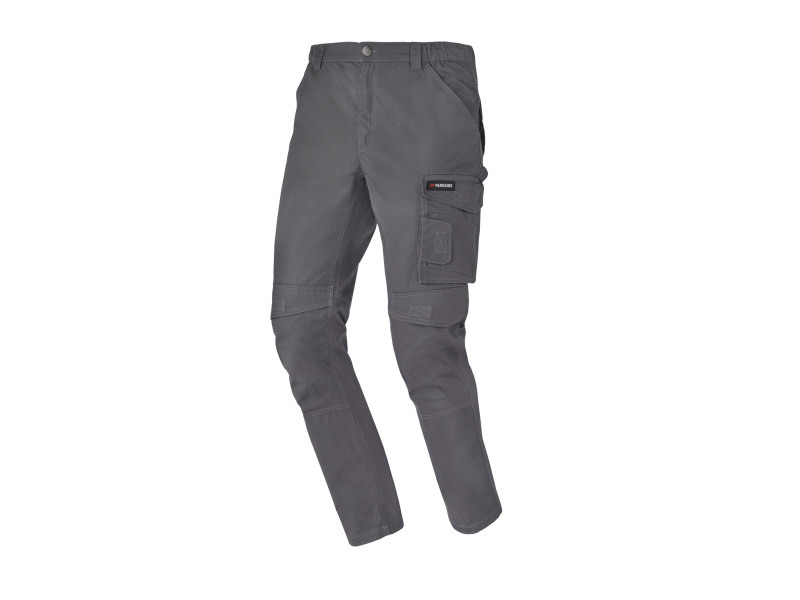 Parkside® Pánské pracovní cargo kalhoty (šedá, 46)