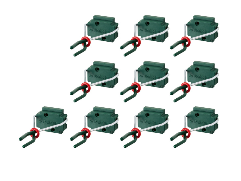 Parkside® Držák na zahradní nářadí (sada držáků ve tvaru X, 10dílná)
