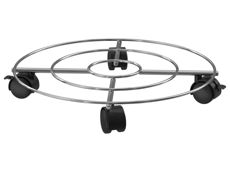 Parkside® Podstavec pod květináč s kolečky (drát/měkká kolečka)