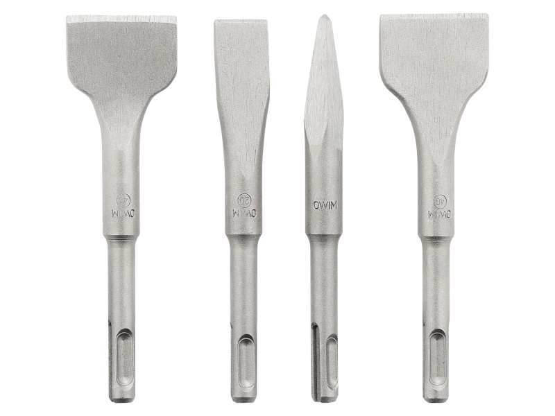 Parkside® Sada SDS vrtáků / krátkých sekáčů (sada sekáčů SDS Plus, 4dílná)
