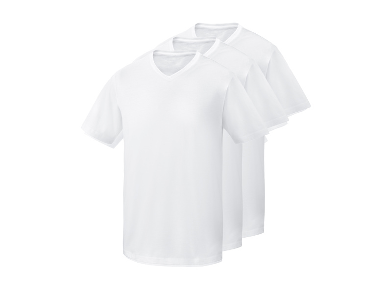 Parkside® Pánské triko, 3 kusy ("V" výstřih, S (44/46))