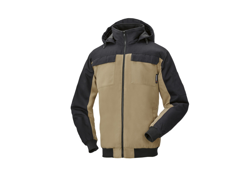Parkside® Pánská zateplená pracovní bunda (černá/hnědá, XXL (60/62))