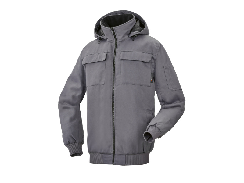 Parkside® Pánská zateplená pracovní bunda (šedá, M (48/50))