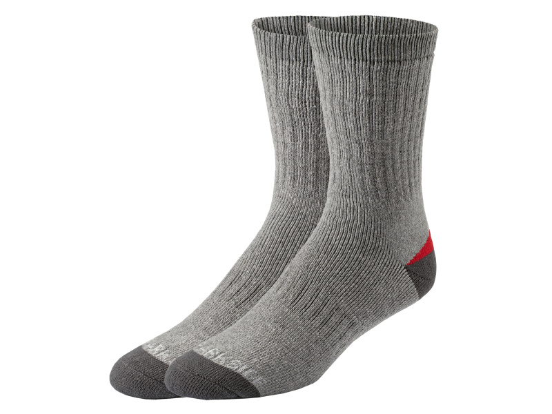 Parkside® Pánské pracovní termo ponožky, 2 páry (šedá, 39-42)